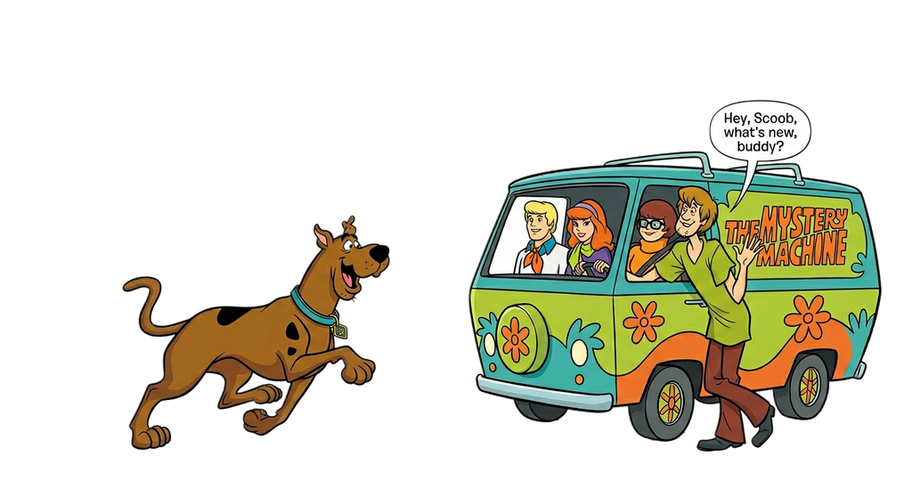 Sweat à capuche Scooby Doo