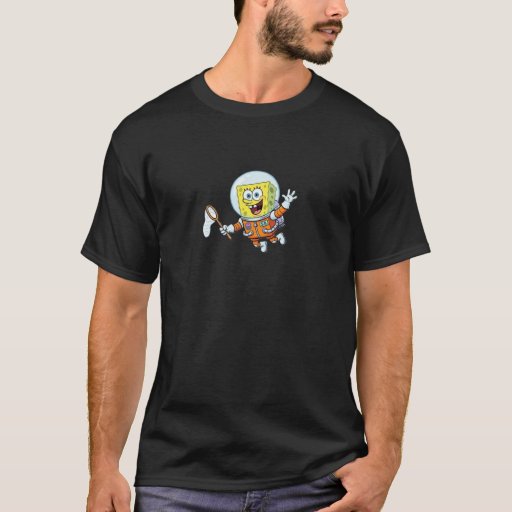 T-shirt manches courtes Bob l'Eponge dans l'espace