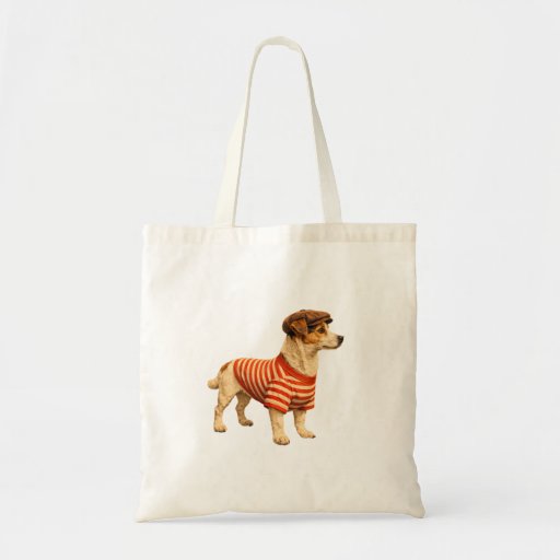 Tote Bag Jack Russell vintage