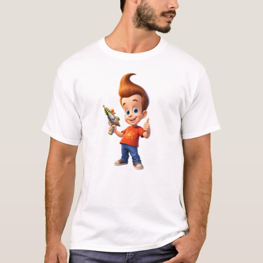 T-shirt manches courtes Jimmy Neutron